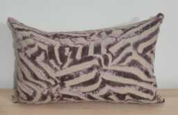 Christian Lacroix For Designers Guild Riviera Velvet Amethyst Fabric Cushion Cover 35x55cm