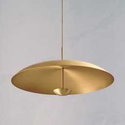 Mid Century Brass Sputnik Chandelier - Retro Italian Lighting - thumbnail 2