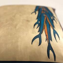 Modern Rustic Pillow Cover Decorative Cushion Case Abstract Animal Print Fish - thumbnail 2