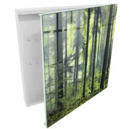 Green Forest Key Cabinet For Home, Box Photographic Nature, Nature Lovers - thumbnail 2