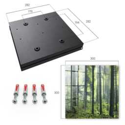 Green Forest Key Cabinet For Home, Box Photographic Nature, Nature Lovers - thumbnail 4