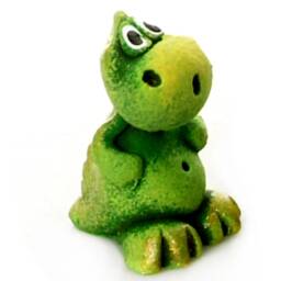 Hand Sculptured Mini Ceramic Dragon Family - Gift Boxed - thumbnail 2