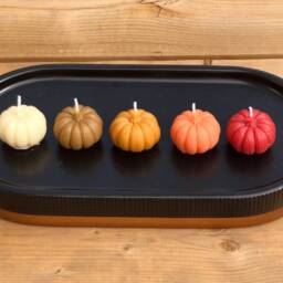 Fall Candles - Autumn Candle Pine Cone Pumpkin Thanksgiving - thumbnail 4
