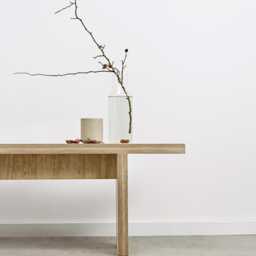 Ototo.06 Plywood Bench - Hallway, Minimalist Bench, Modern Scandinavian Japanese Style - thumbnail 2