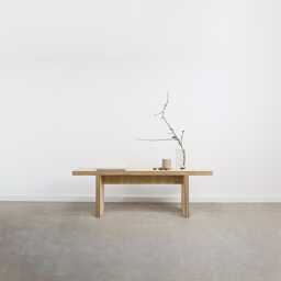 Ototo.06 Plywood Bench - Hallway, Minimalist Bench, Modern Scandinavian Japanese Style - thumbnail 1