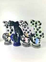 Handmade Bird Sculpture Brutalist Tabletop Decor - thumbnail 1