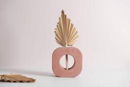 Handmade Concrete Vase Modern Home Decor For Dried Flowers - thumbnail 1