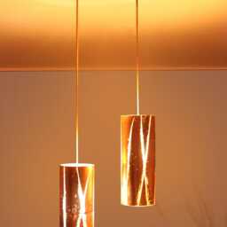 "Double Pendant Light ""Copper I - Dcc" - thumbnail 3
