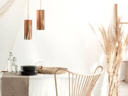 "Double Pendant Light ""Copper I - Dcc"