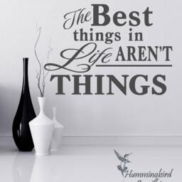 Inspirational Wall Quote Decal, Vinyl Lettering, Home Decor - thumbnail 2