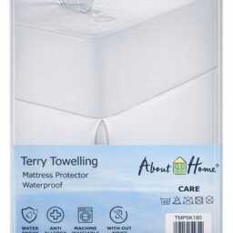 Terry Waterproof Mattress Protector, Soft Breathable Fitted Cover, Silent Bed Spill Proof Cover UK Sizes - thumbnail 2