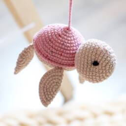 Baby Play Gym Toys. Hanging Toy For Baby Gym. Pink Mermaid Toys - thumbnail 2