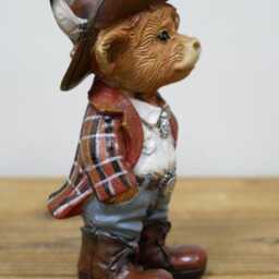 Howdy Highland Cow Cowboy Figurine - thumbnail 3