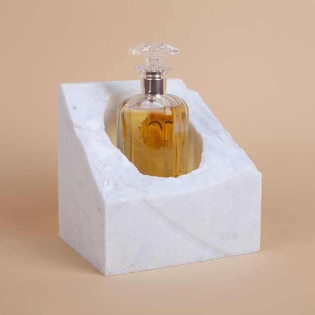 Handmade Marble Wine Bottle Holder Unique Rack - image 1