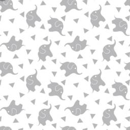 Baby Blanket, Grey & White Elephant Gender Neutral Nursery Decor Crib Accessory Newborn Shower Gift Crib Canada - thumbnail 3