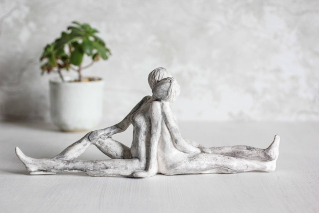 Peaceful Harmony - Man & Woman Sculpture - image 1