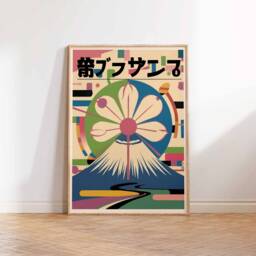 Retro Japanese Poster, Magazine Art, Wall Asian Decor, Oriental Pop Art Print, A1/A2/A3/A4 - thumbnail 3