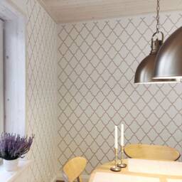 "Morocco Wall Stencil Xl, Large Reusable Pattern For Diy Decor, Stencilit - 22""X36" - thumbnail 3