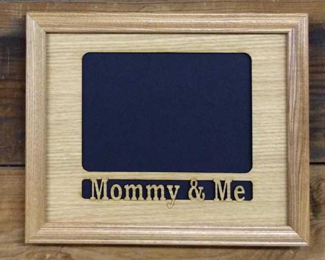Capturing Love Mommy & Me Photo Frame - Heartfelt Gift For Mother's Day 8x10 Holds 5x7 - image 1