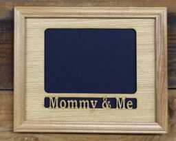Capturing Love Mommy & Me Photo Frame - Heartfelt Gift For Mother's Day 8x10 Holds 5x7 - thumbnail 1