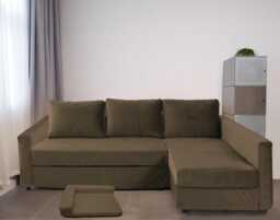 Manstad Corner Sofa-Bed With Storage Cover, Custom Made Slipcover To Fit Manstad, Manstad Sofa Father's Day Gift, Couch Cover