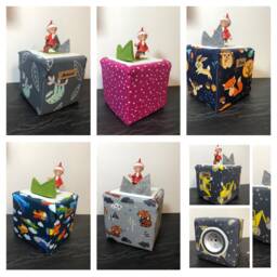 Toniebox Cover/Cover With Name - Customizable Stars, Excavators, Dinosaurs, Unicorns, Hearts, Dragons, Construction Vehicles, Forest Animals, Fox - thumbnail 1