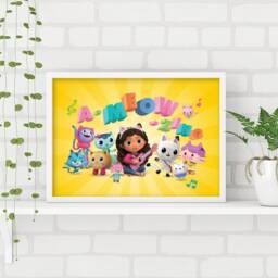 Gabby's Dollhouse Print - A Meow Zing Poster Kids Wall Art - thumbnail 2