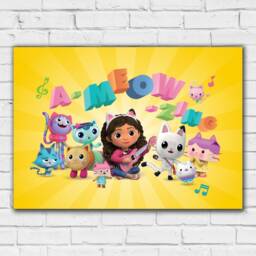 Gabby's Dollhouse Print - A Meow Zing Poster Kids Wall Art - thumbnail 3