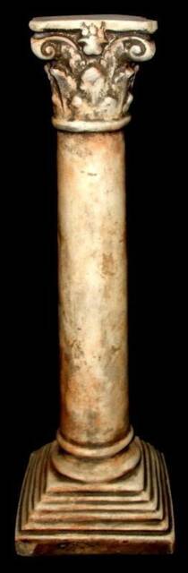 Corinthian Greek Column Roman Art Pedestal Statue - image 1