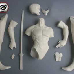 Greyfox Ninja 1/6 Resin Kit - thumbnail 3