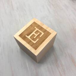 Personalized Wood Name Blocks, Alphabet Baby Custom Letters Wooden Toy, Natural Nursery Home Decor - Customizable Gifts - thumbnail 4
