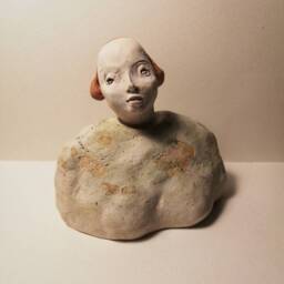 Small Woman's Bust/ Helen, Woman With Orange Hair - thumbnail 2