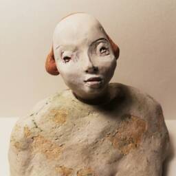 Small Woman's Bust/ Helen, Woman With Orange Hair