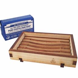 Handcrafted Wooden Soap Dish/Natural American Poplar Tray in Portland, Oregon - thumbnail 3