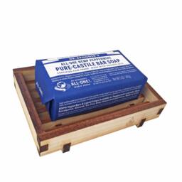 Handcrafted Wooden Soap Dish/Natural American Poplar Tray in Portland, Oregon - thumbnail 4