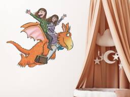 Zog With Gadabout & Pearl Wall Sticker, Decal, Decor, Gruffalo & Friends Sticker