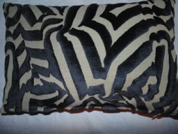 Designers Guild By Christian Lacroix Fabric Riviera Jais Velvet Cushion Cover - thumbnail 1