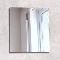 Square Acrylic Mirror Wall Art Personalized Engraving Options - thumbnail 3
