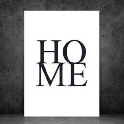 Home Print - Black & White Decor Gift Bespoke A5 A4 A3 Framed - thumbnail 2