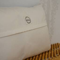 Cushion Cover 40x60cm - Handmade in France Leaf Pattern Upholstery Fabric - thumbnail 2