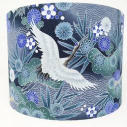 Japanese Crane Lampshade Asian Style Table/Ceiling Light
