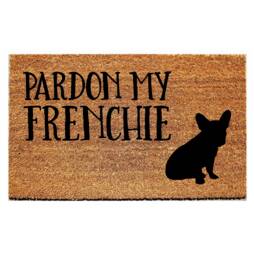 Custom Doormat - Pardon My Frenchie - thumbnail 1
