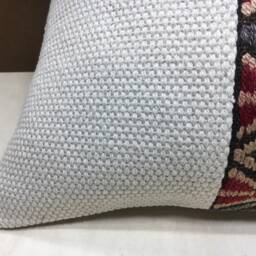 Handwoven Kilim Pillow Cover, Bohemian Home Decor - 20x20 - thumbnail 3