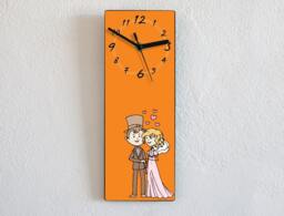 Wedding Couple Marriage - Wall Clock