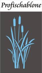 Reed Xxl - Motif Sizes 28 X 15 cm - 160 79 cm Painting Stencil For Diy Enthusiasts, Stencil, Template, Wall Decor, Painting - thumbnail 2