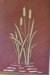 Reed Xxl - Motif Sizes 28 X 15 cm - 160 79 cm Painting Stencil For Diy Enthusiasts, Stencil, Template, Wall Decor, Painting - thumbnail 3