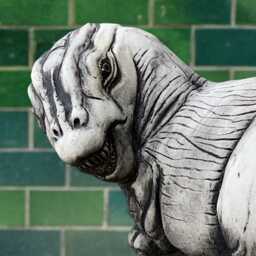 Massive Dragon Statue Outdoor Decoration Stone Gothic Figurine Cement Animal Ornament Dragon Lover Gift Yard Art Handmade - thumbnail 4