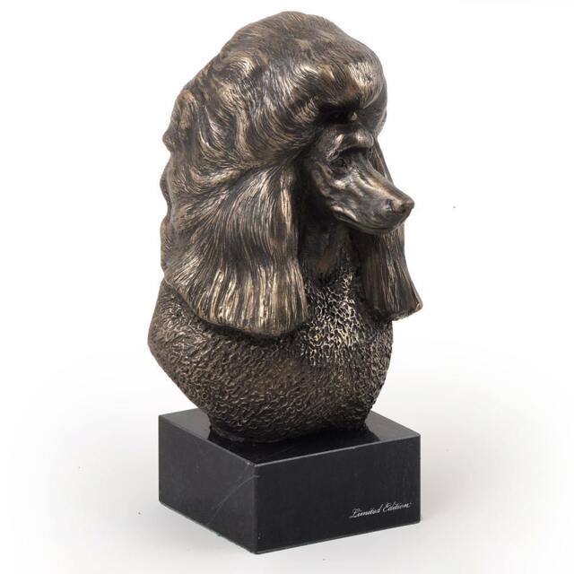Poodle, Dog Marble Statue, Limited Edition, Artdog. Made Of Cold Cast Bronze. Solid, Perfect Gift. Limited Edition - image 1