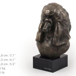 Poodle, Dog Marble Statue, Limited Edition, Artdog. Made Of Cold Cast Bronze. Solid, Perfect Gift. Limited Edition - thumbnail 4