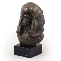 Poodle, Dog Marble Statue, Limited Edition, Artdog. Made Of Cold Cast Bronze. Solid, Perfect Gift. Limited Edition - thumbnail 2